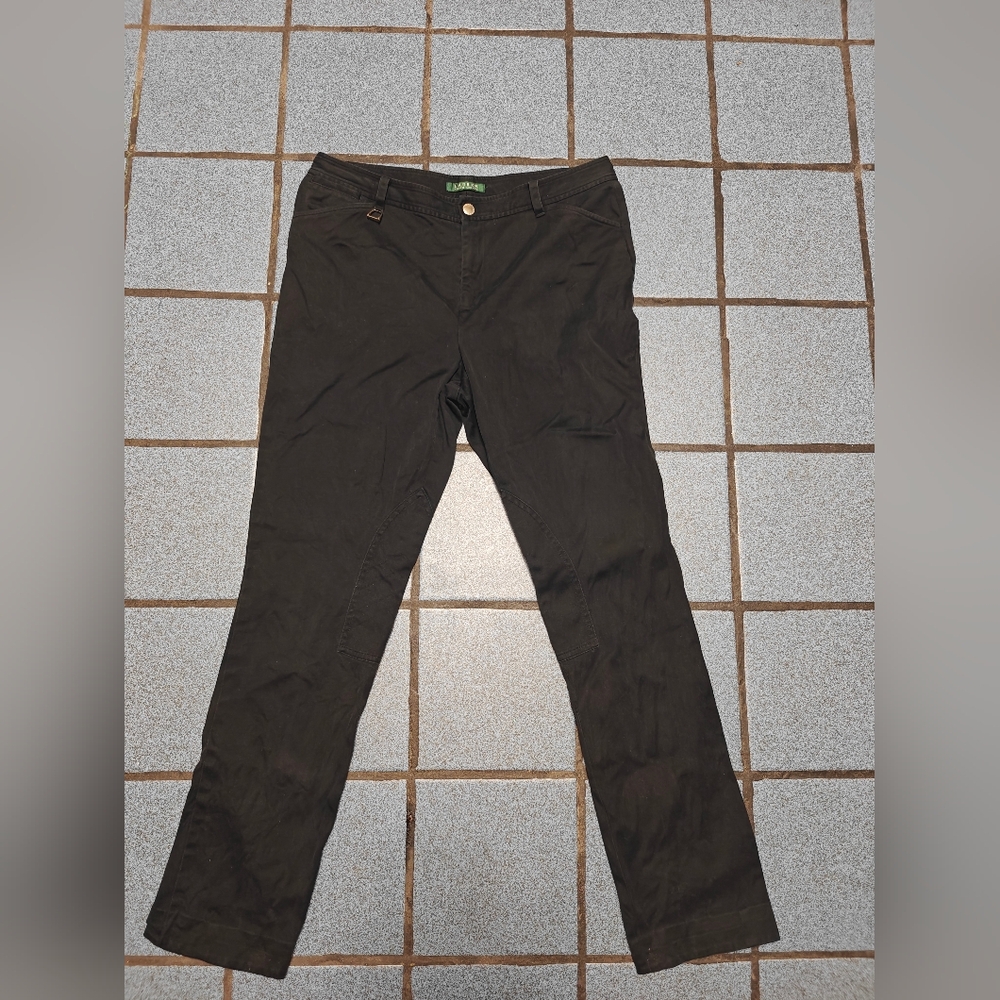Lauren Ralph Lauren Women's Black Pants Size 12